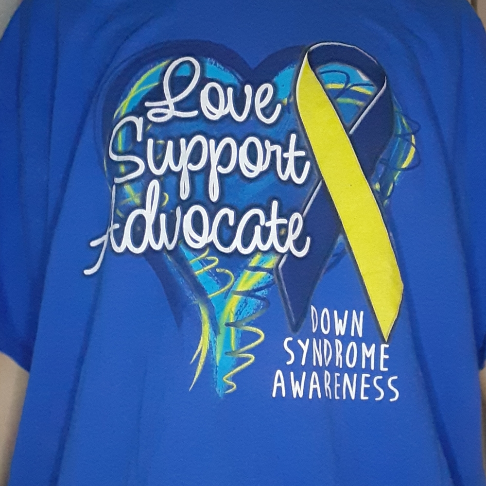 Downs syndrome awareness shirt